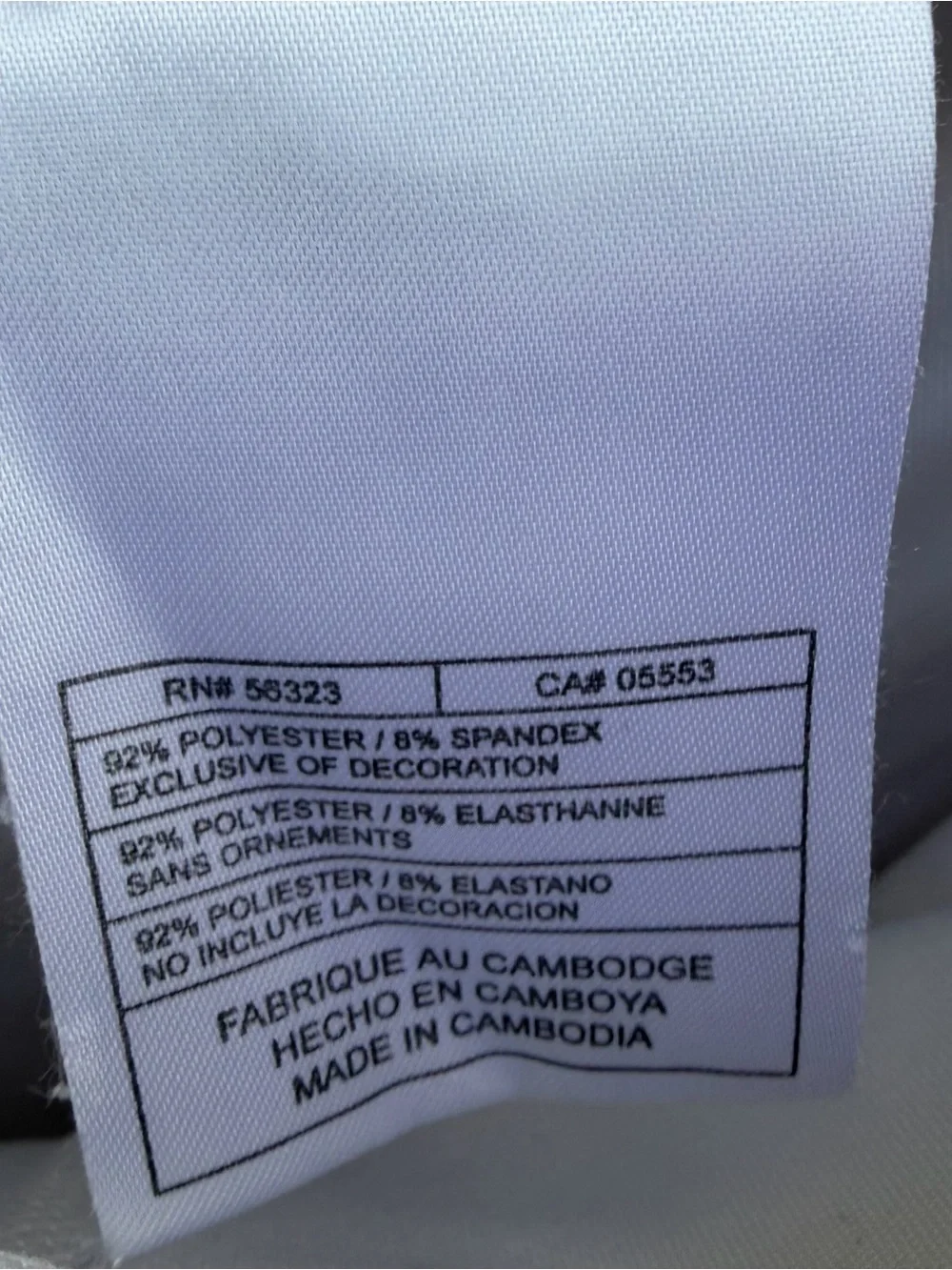Nike Dri-Fit  Lilac Circle-Print Mini Skirt with White Trim Sz M